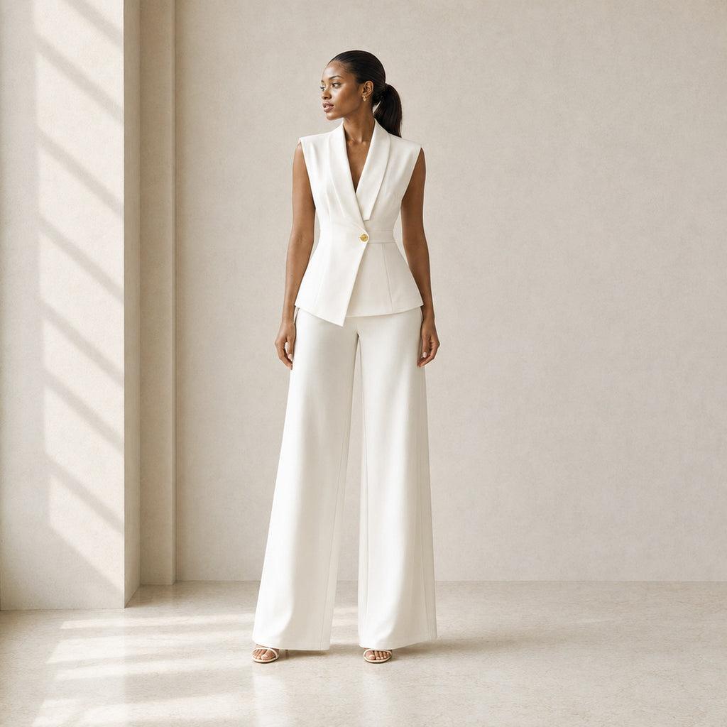 The Astor Sculpted Trouser Set