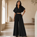 The Celine Fluid Palazzo Set