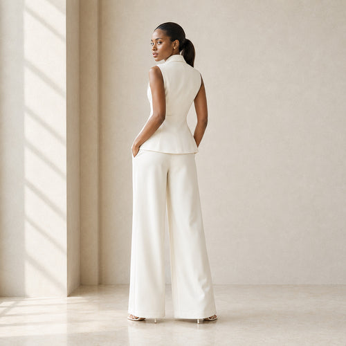 The Astor Sculpted Trouser Set