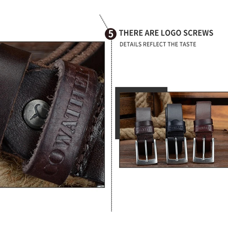 The Montreux Heritage Leather Belt