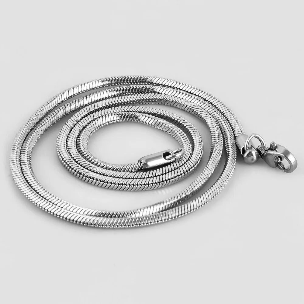 The Cassiel Square Snake Chain