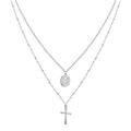 GRACE Cross Layered Necklace