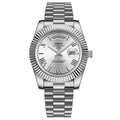 KAIRO III Silver Steel Watch