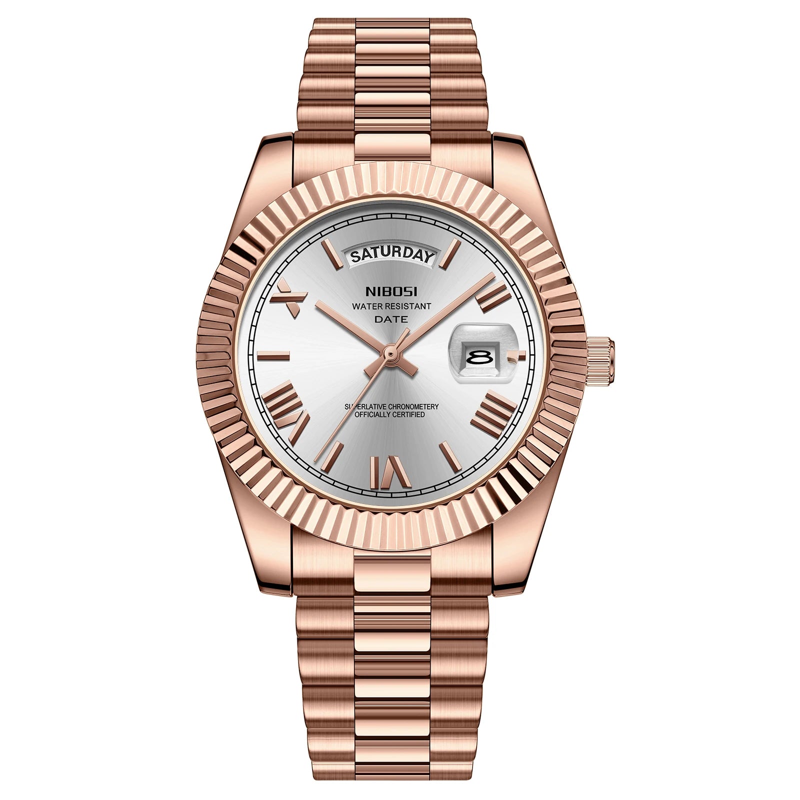 KAIRO Rose Gold Steel Watch
