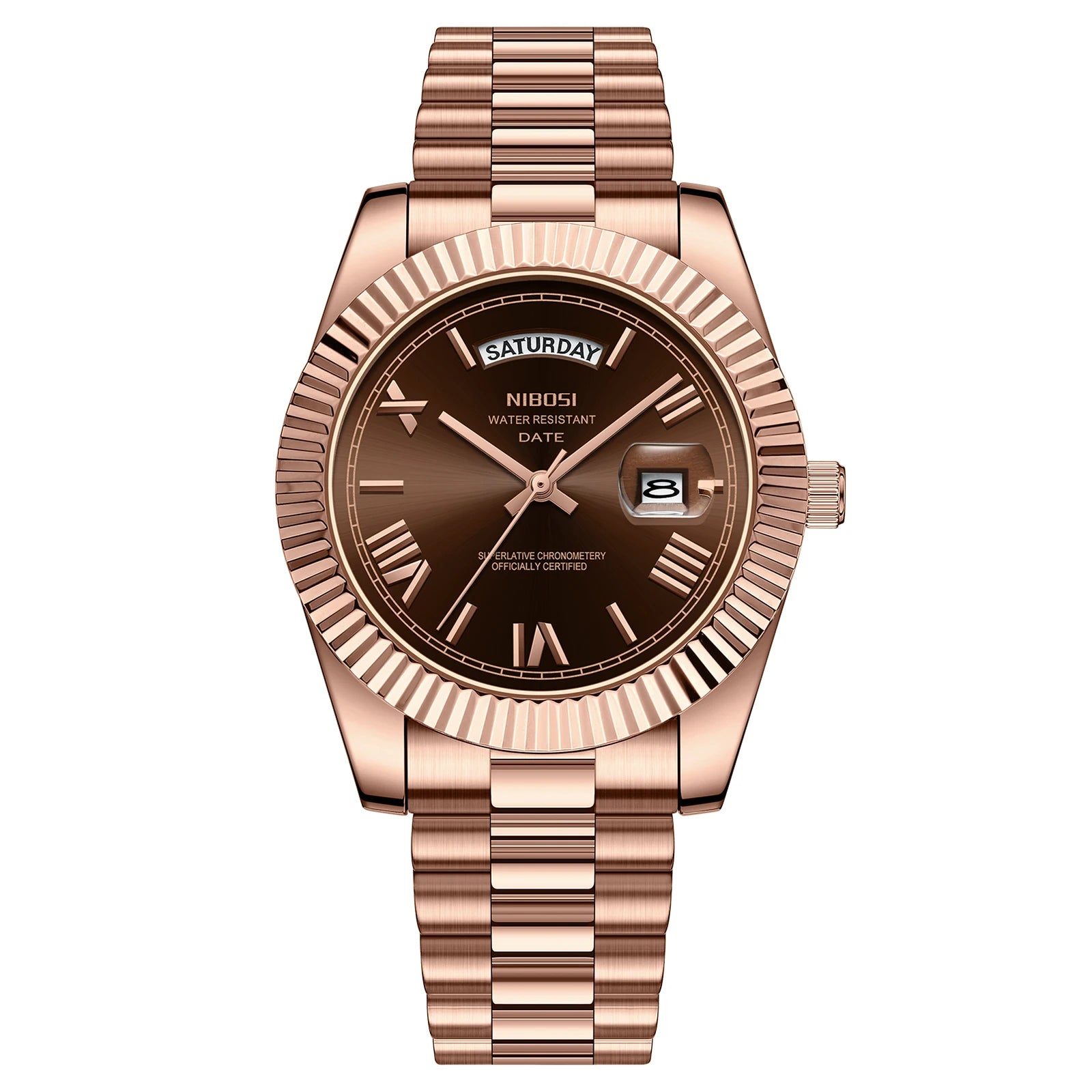 KAIRO Rose Gold Steel Watch