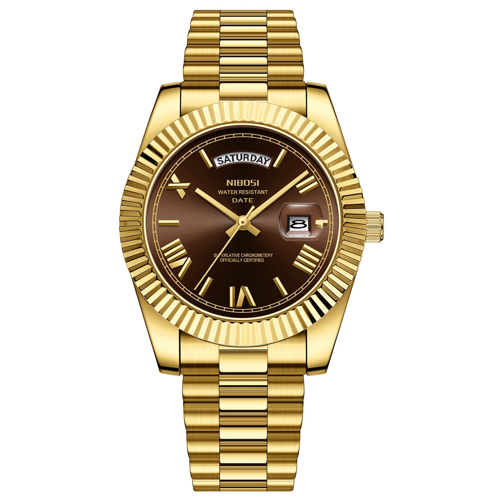 KAIRO II Gold Steel Watch