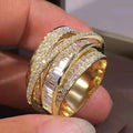 SANIA Full Sparkle Zircon Ring