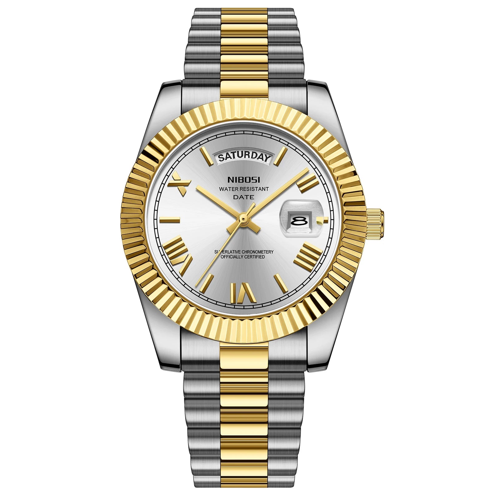 KAIRO II Gold Steel Watch