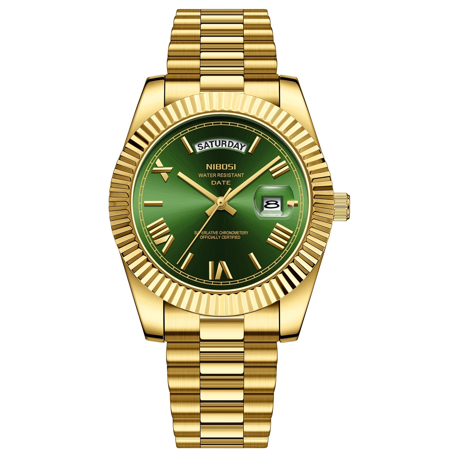 KAIRO II Gold Steel Watch