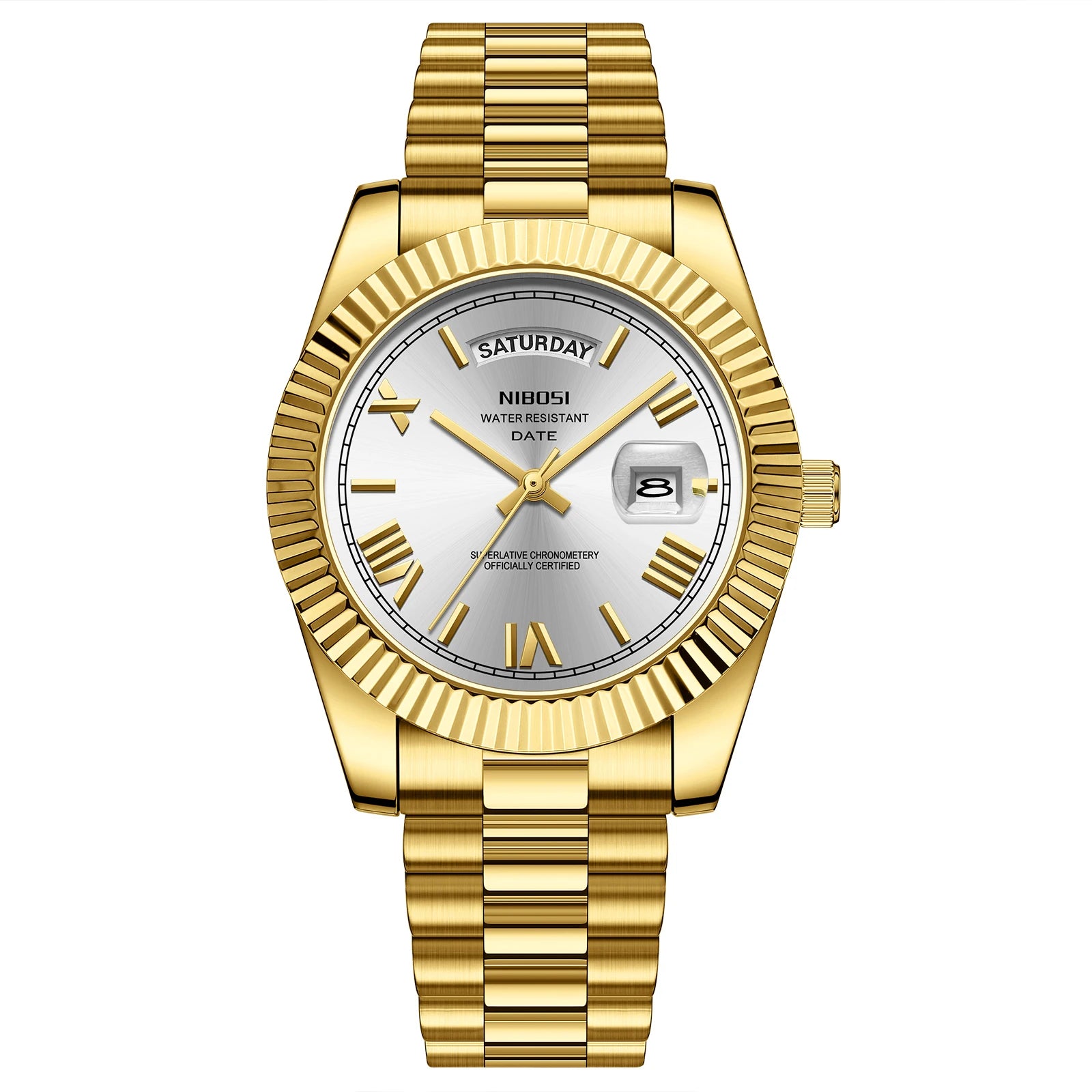 KAIRO II Gold Steel Watch