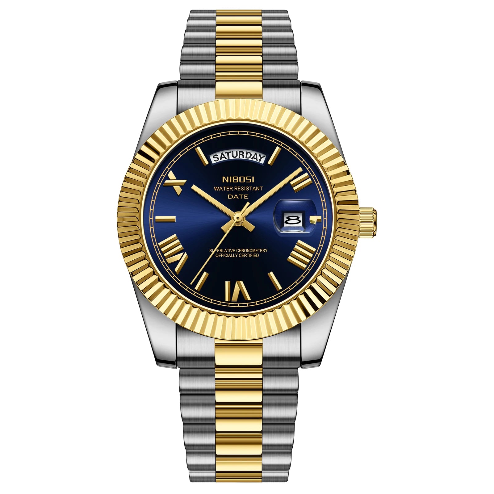 KAIRO II Gold Steel Watch