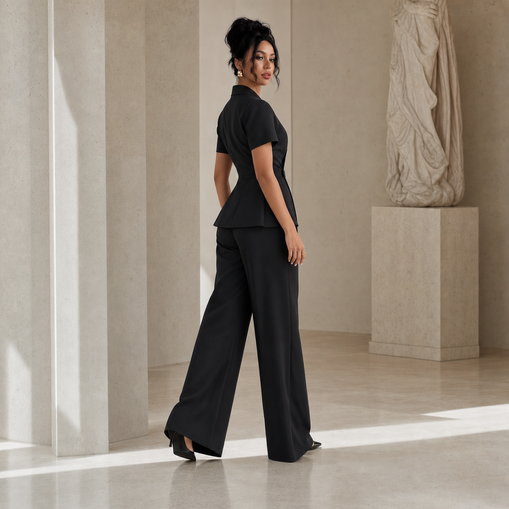 The Sorelle Sculpted Wrap Blazer