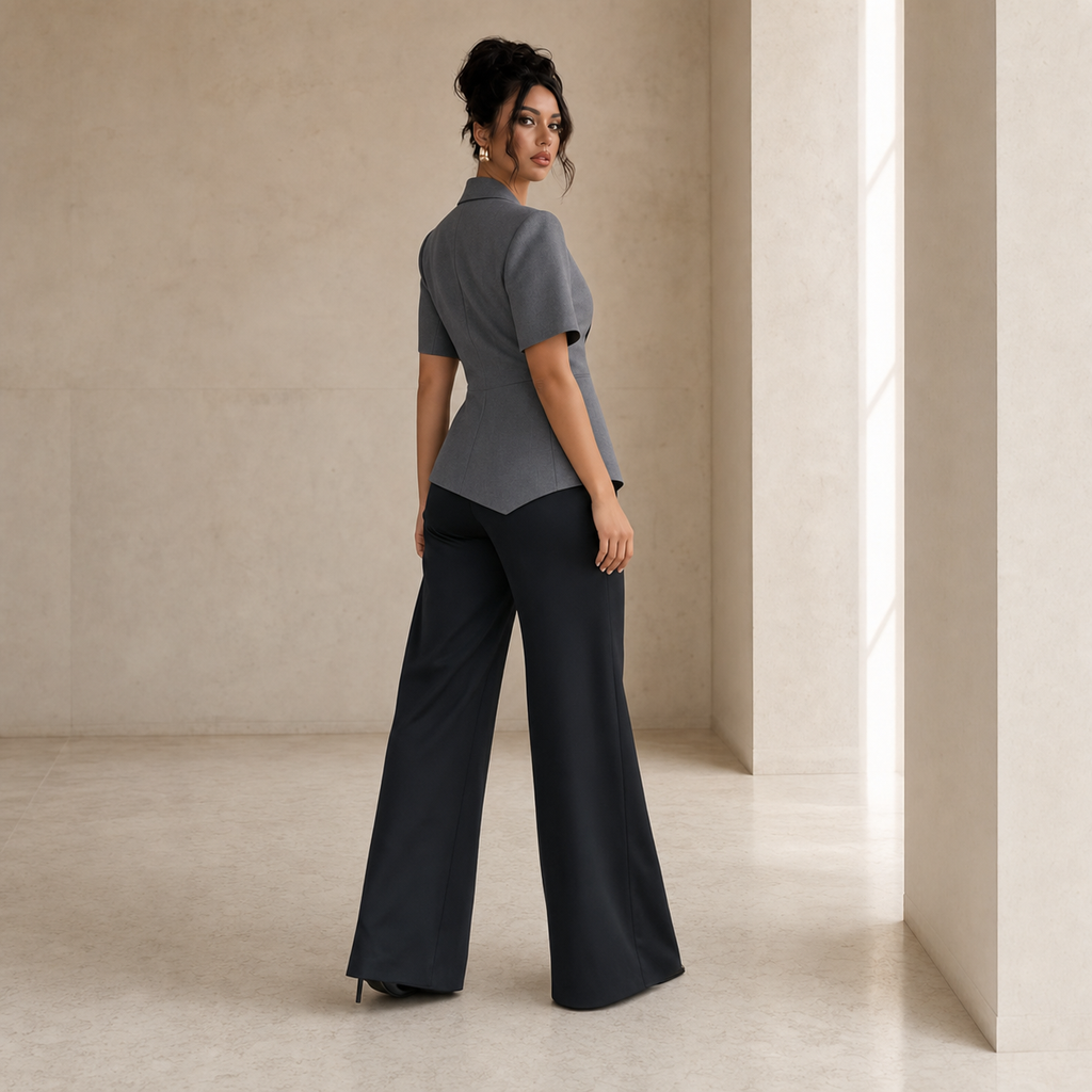 The Sorelle Sculpted Wrap Blazer