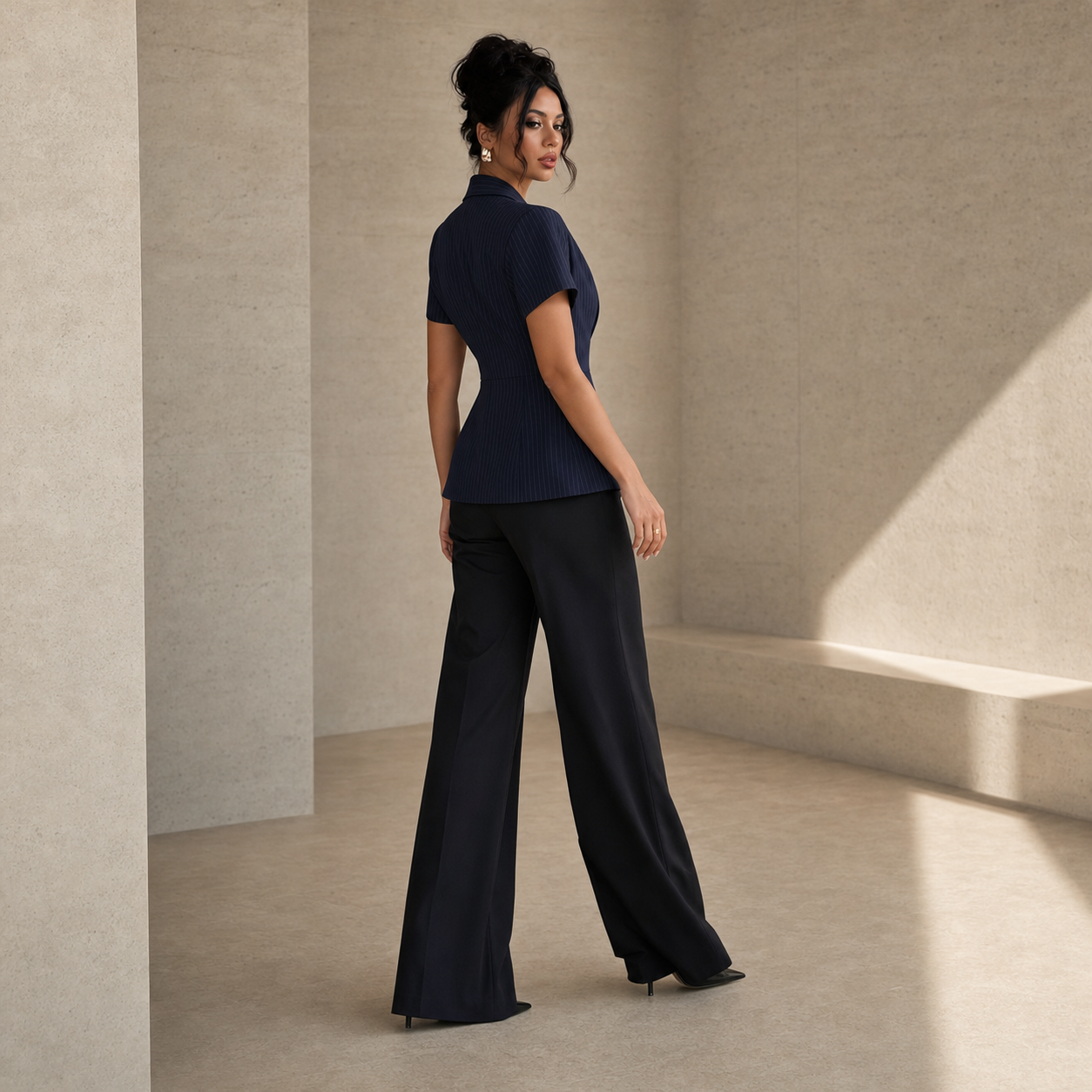 The Sorelle Sculpted Wrap Blazer