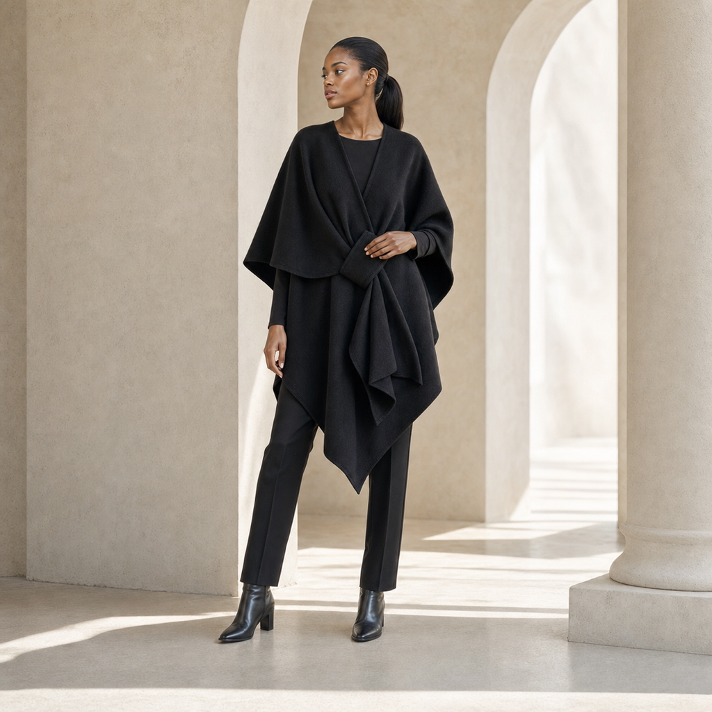 The Elowen Double-Sided Poncho