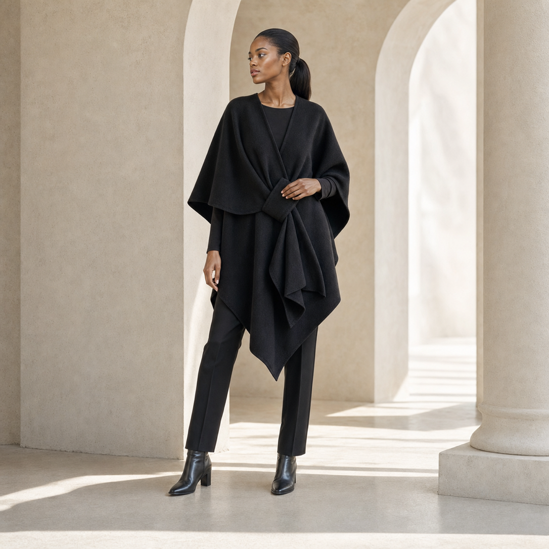 The Elowen Double-Sided Poncho