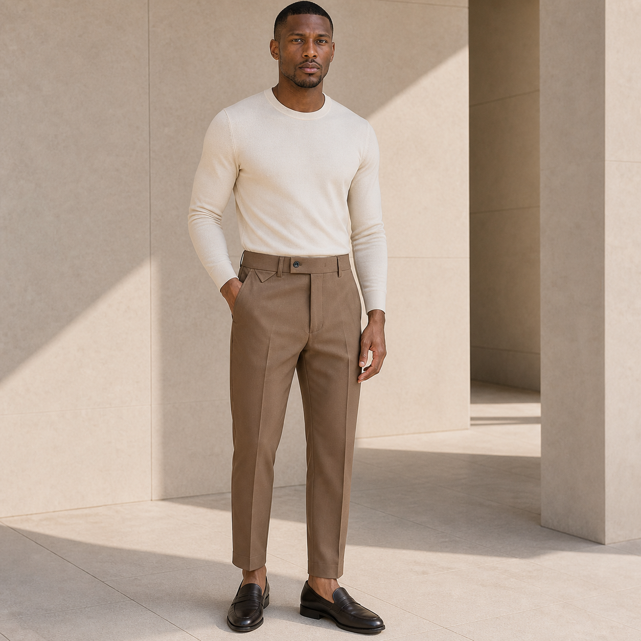 The Luceran Flex-Waist Trousers