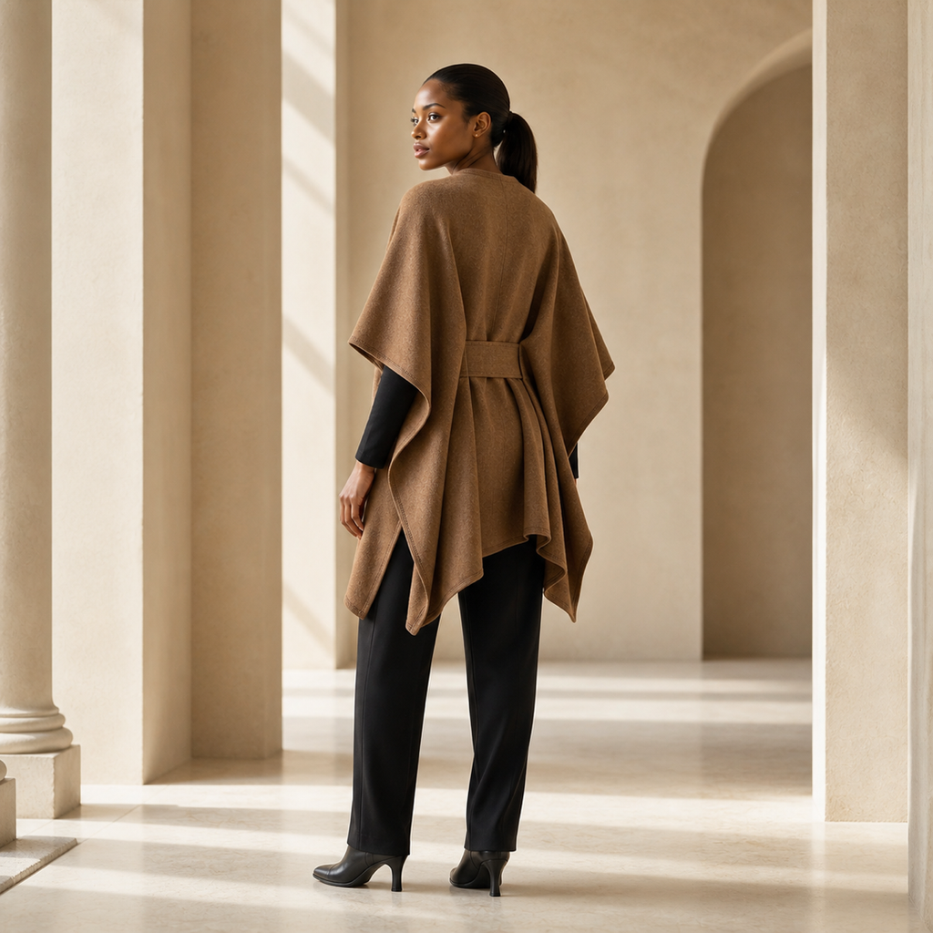 The Elowen Double-Sided Poncho