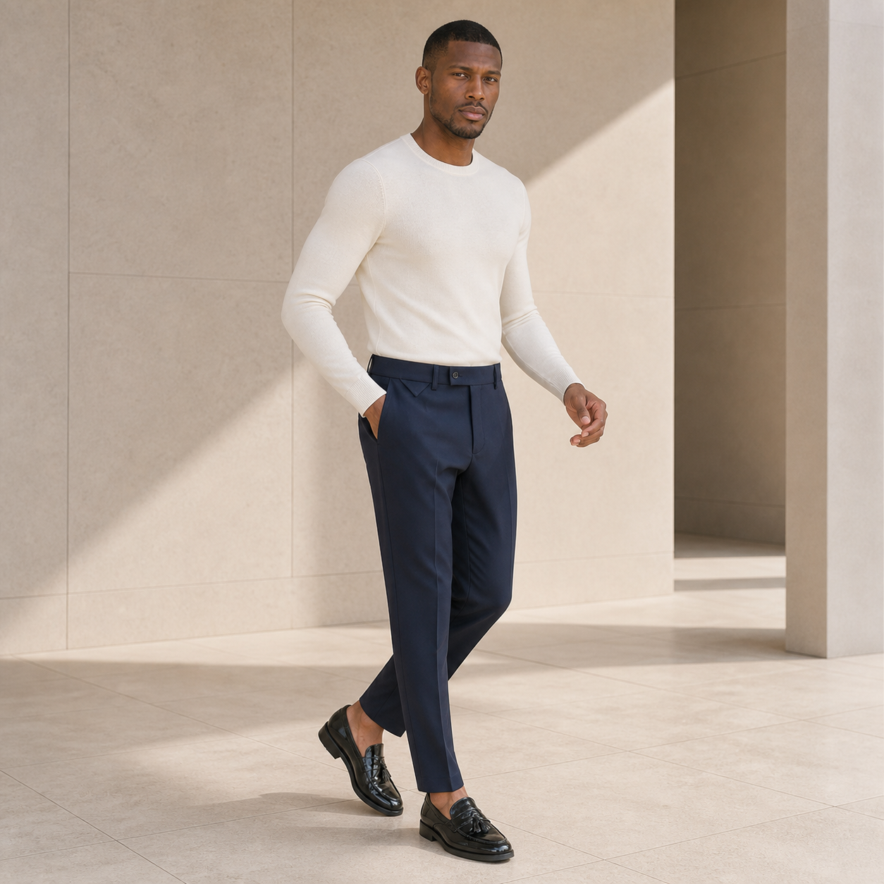 The Luceran Flex-Waist Trousers