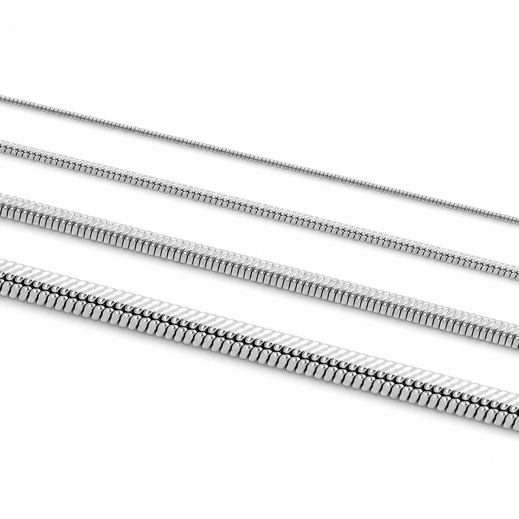 The Cassiel Square Snake Chain