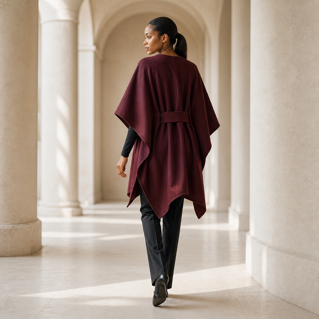 The Elowen Double-Sided Poncho