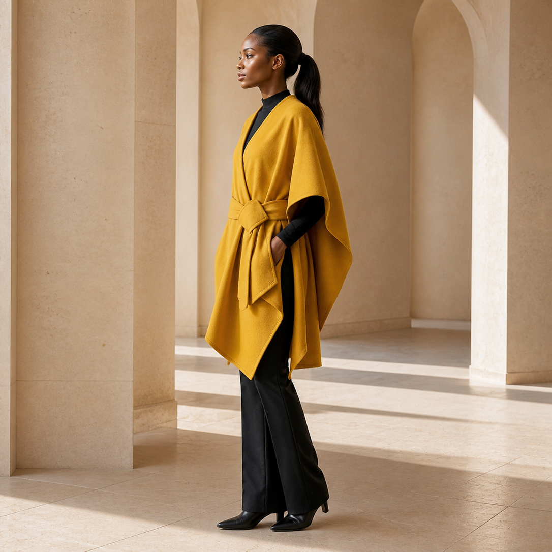 The Elowen Double-Sided Poncho